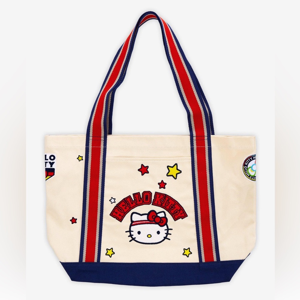 Hello Kitty Canvas Tote Bag